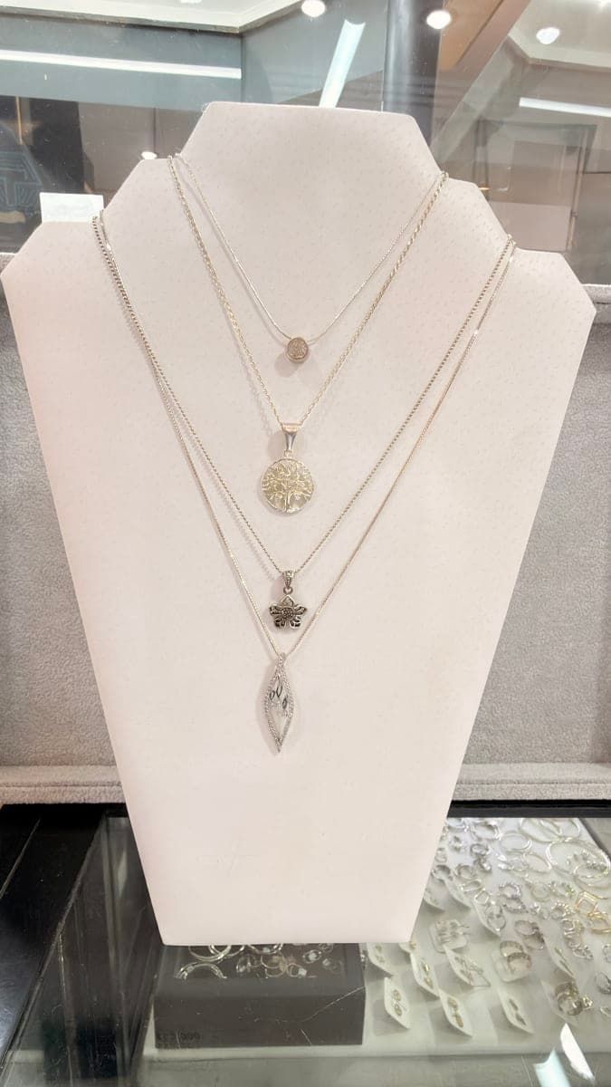 Collares de plata 925 con micro cubic